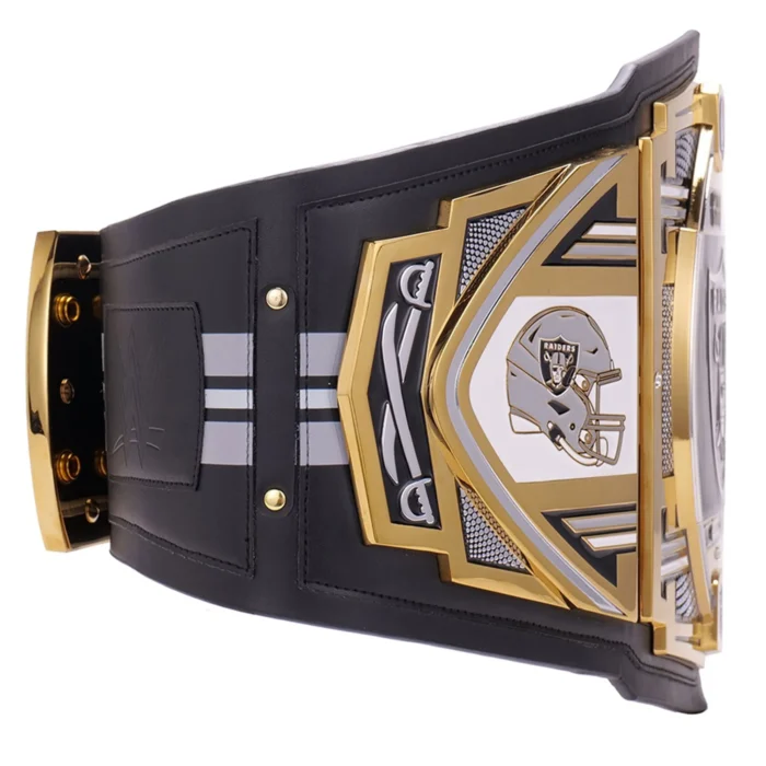 Las Vegas Raiders WWE Legacy Title Belt