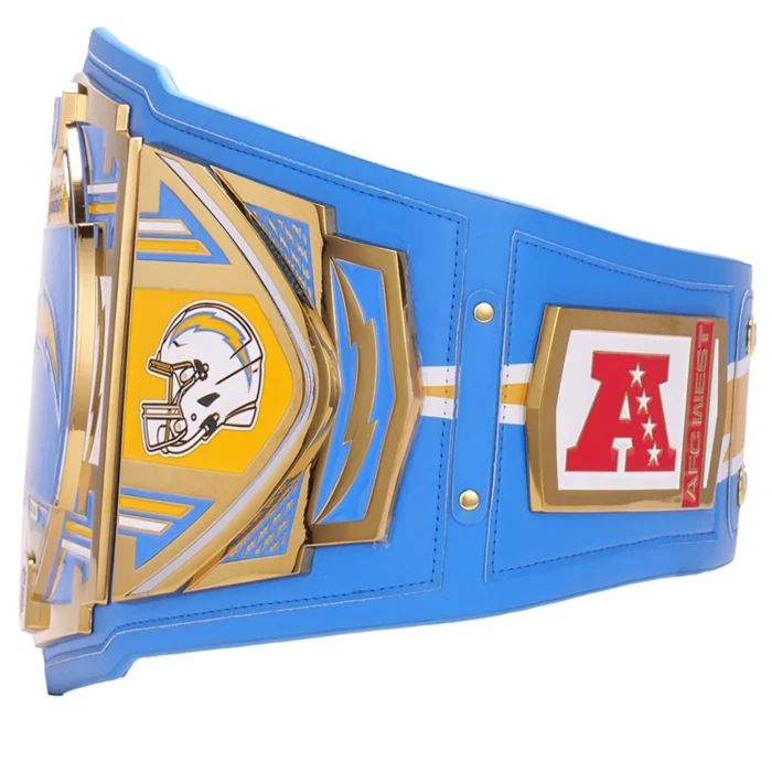 Los Angeles Chargers WWE Legacy Title Belt