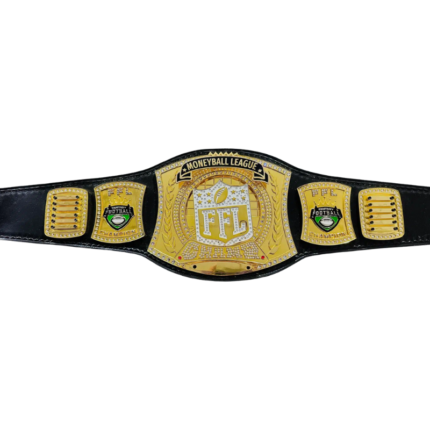 Fantasy Football Title Belt with Name Plates